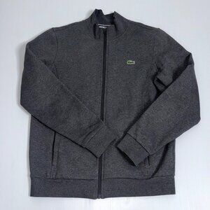 LACOSTE men's  full zip sweater